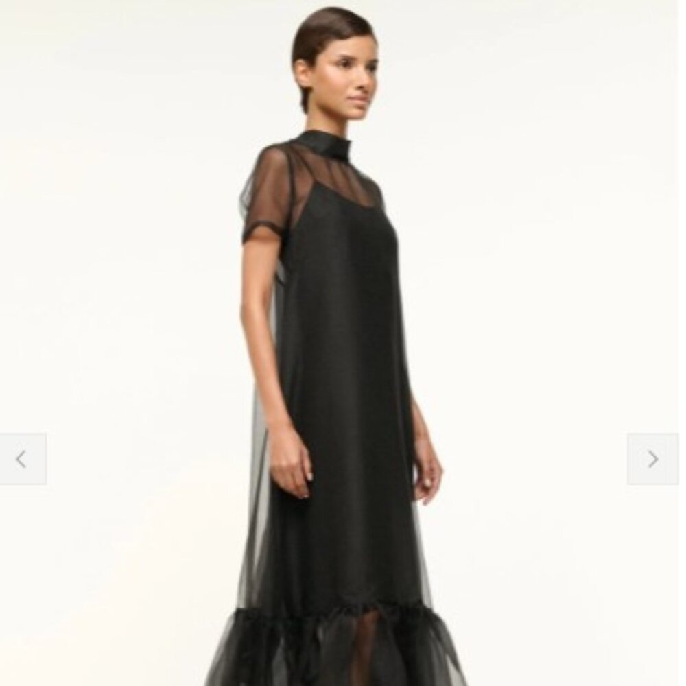 Staud Calluna Organza Maxi Dress